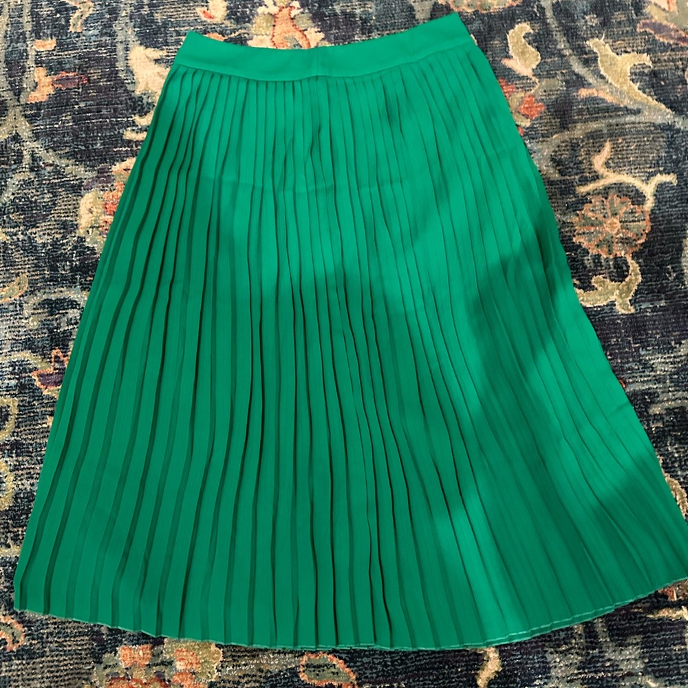 Jcrew pleated midi skirt for sale